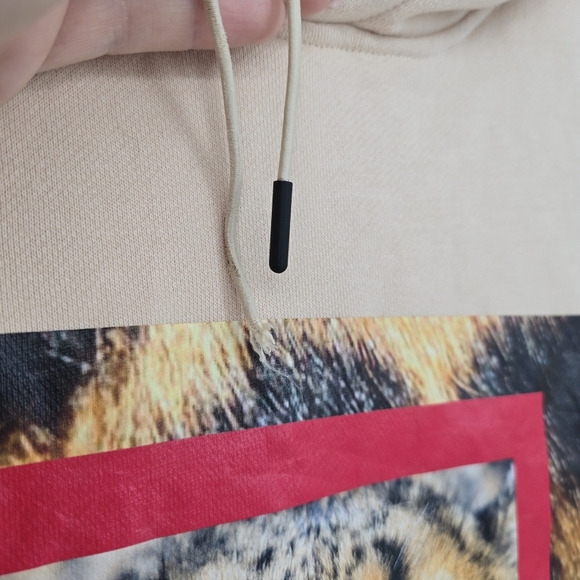 Well Known Studios Tiger Hoodie Unisex beige size Xlarge - Picture 9 of 14